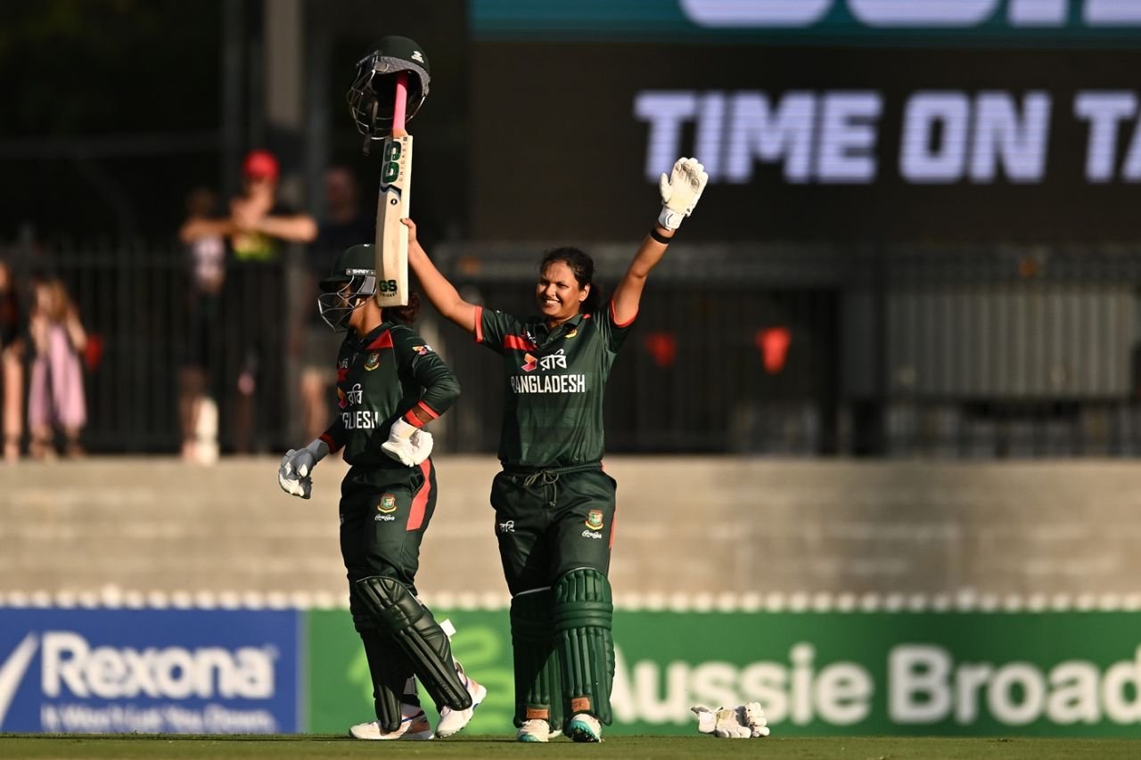 Sobhana Mostary recorded the highest score in Bangladesh ODI history, Australia vs Bangladesh, 2nd women's ODI, Brisbane, October 11, 2026
